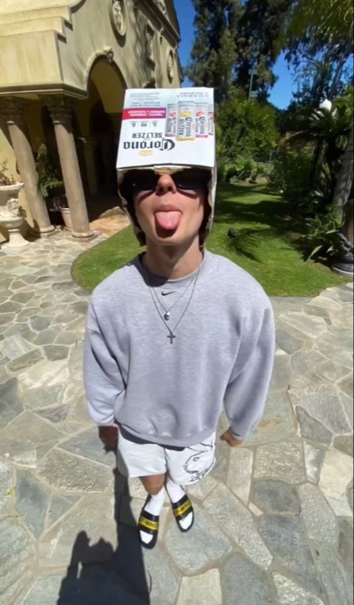 Creator goofing around