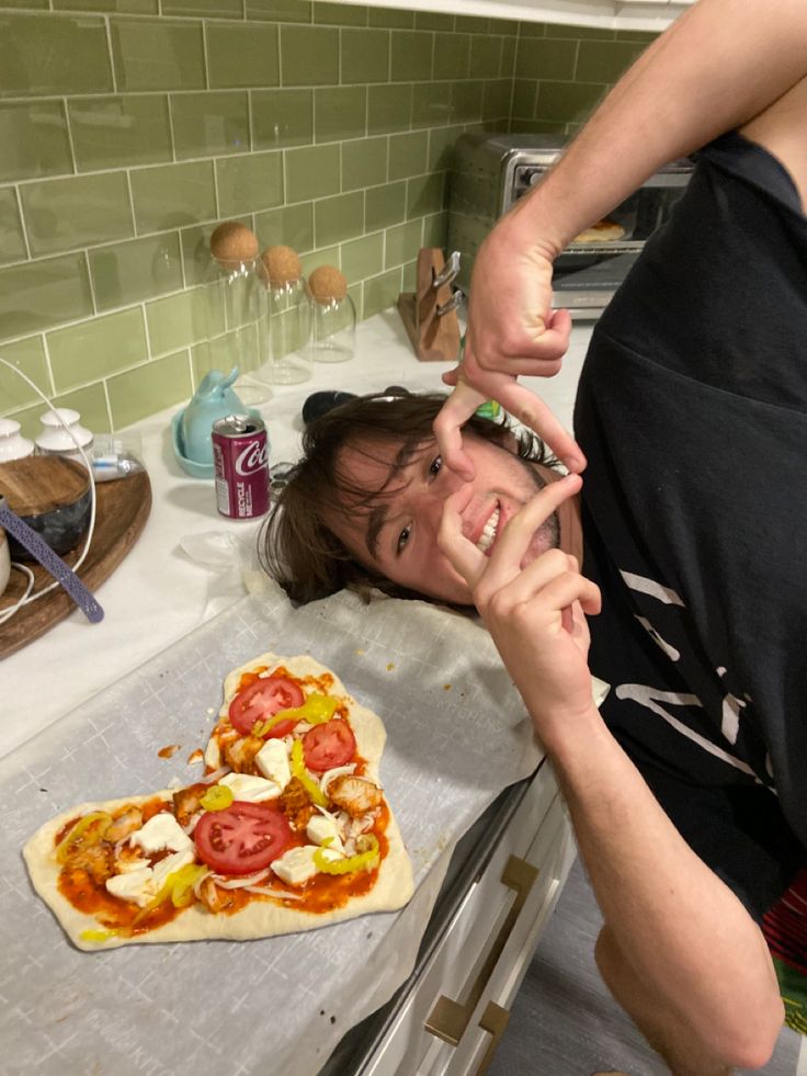 Creator making food