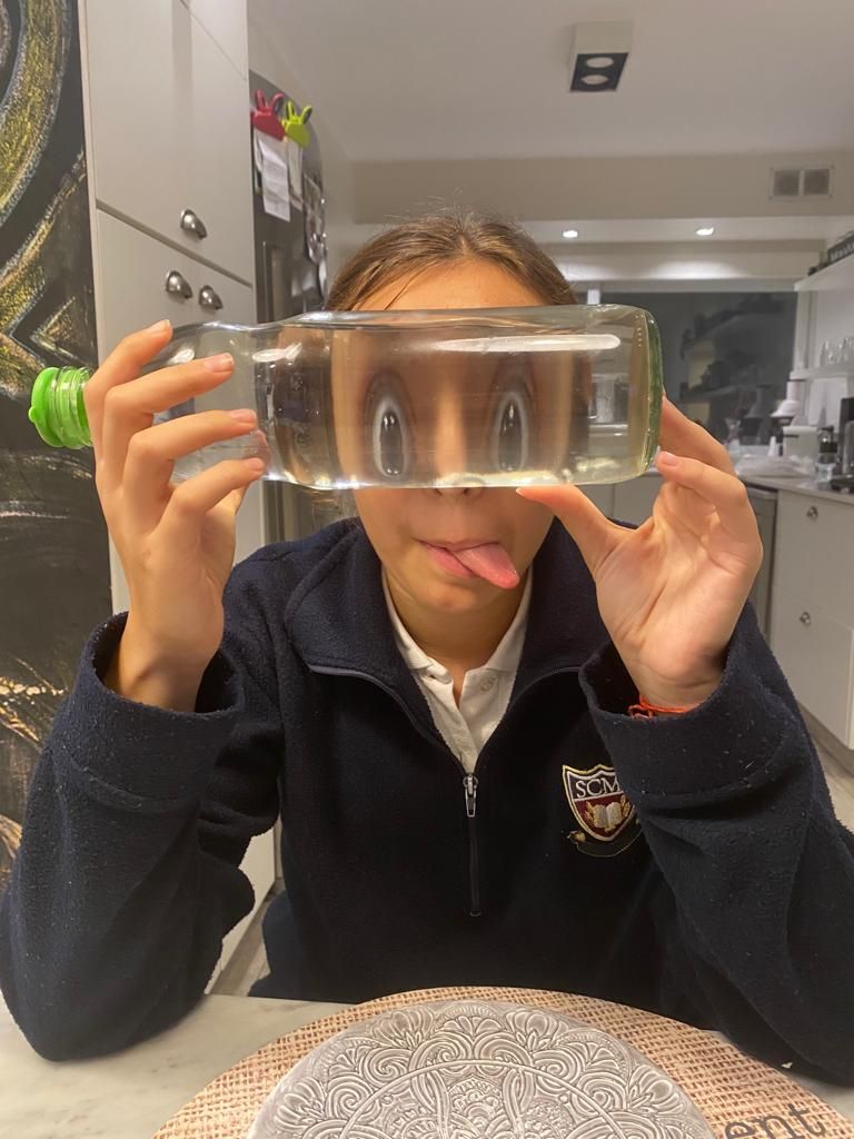 Creative bottle photo